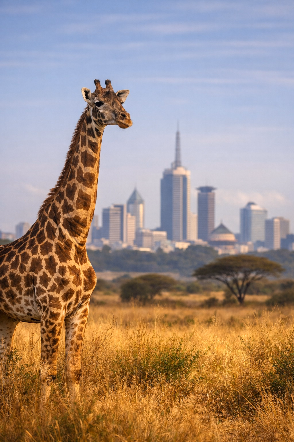 Giraffe portrait