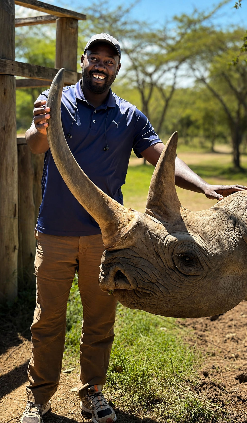 Hiram Mwangi - Co safari and tour guide